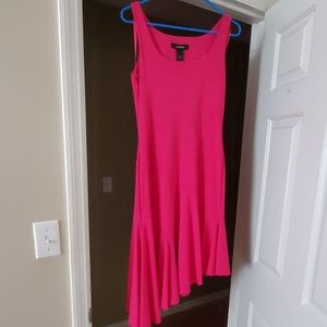EXPRESS Hot pink dress